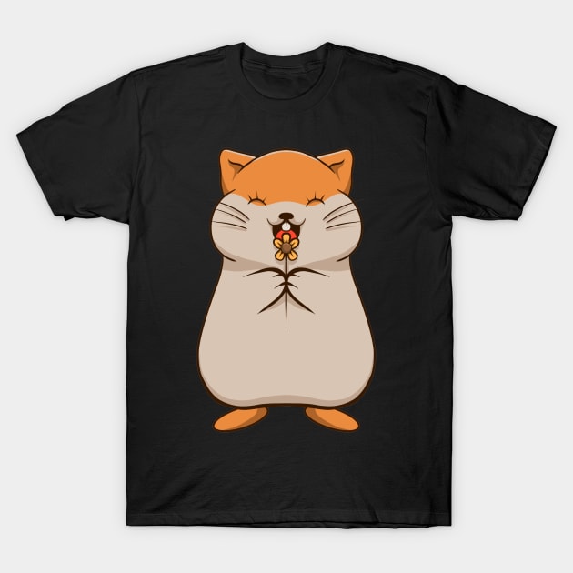 Hamster T-Shirt by Stenau Artwerk